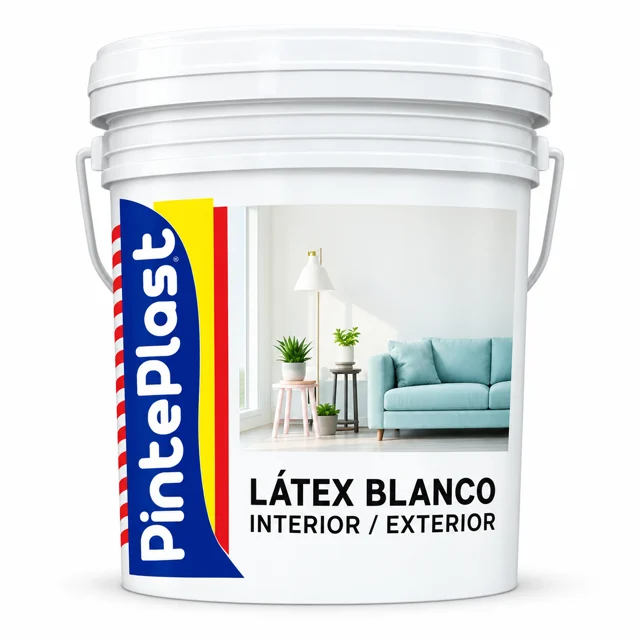 Látex blanco interior / exterior — ilustración de referencia