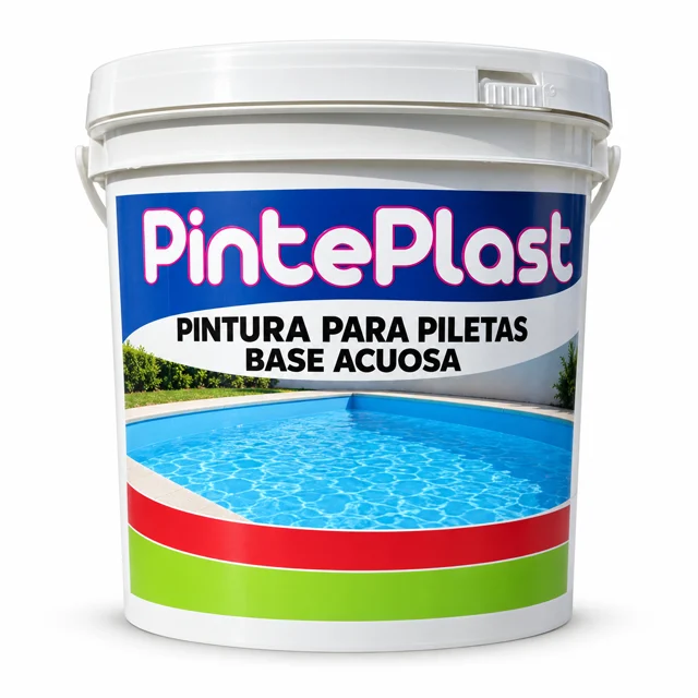 Pintura para piletas base acuosa — ilustración de referencia
