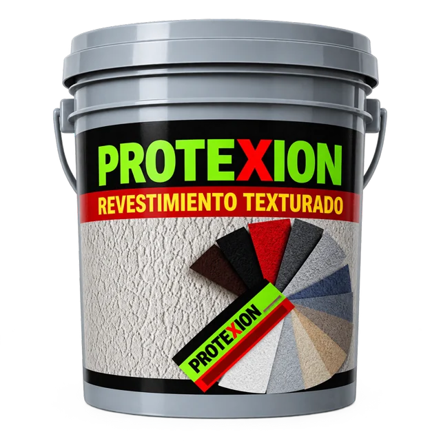 Revestimiento texturado Protexion — ilustración de referencia